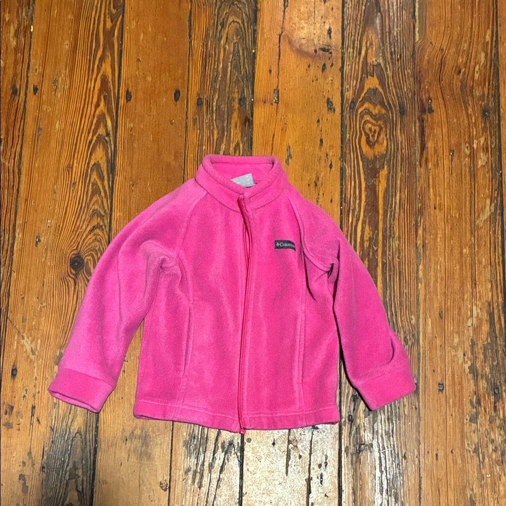 Columbia Vibrant Pink Fleece Jacket